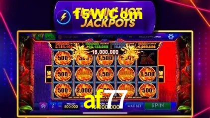 af77: Jogos de Caça-Níqueis-Altas Recompensas, Roleta-Velocidade, Blackjack-Desafios Máximos